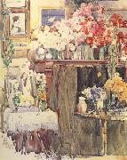 Childe Hassam Celis Thaxter's Sitting Room (nn02) China oil painting reproduction
